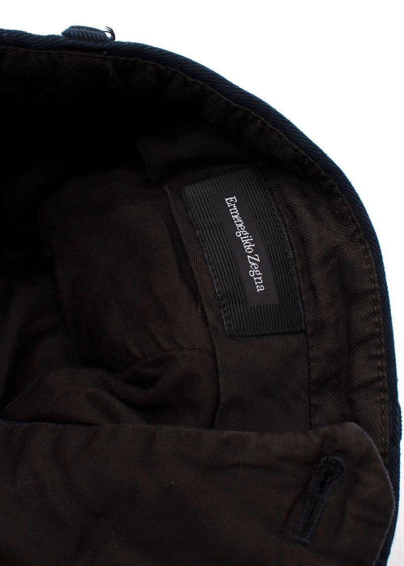 Ermenegildo Zegna Navy Trousers