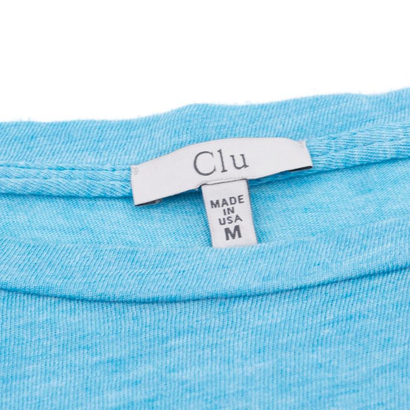 Clu Blue Long Sleeve Top