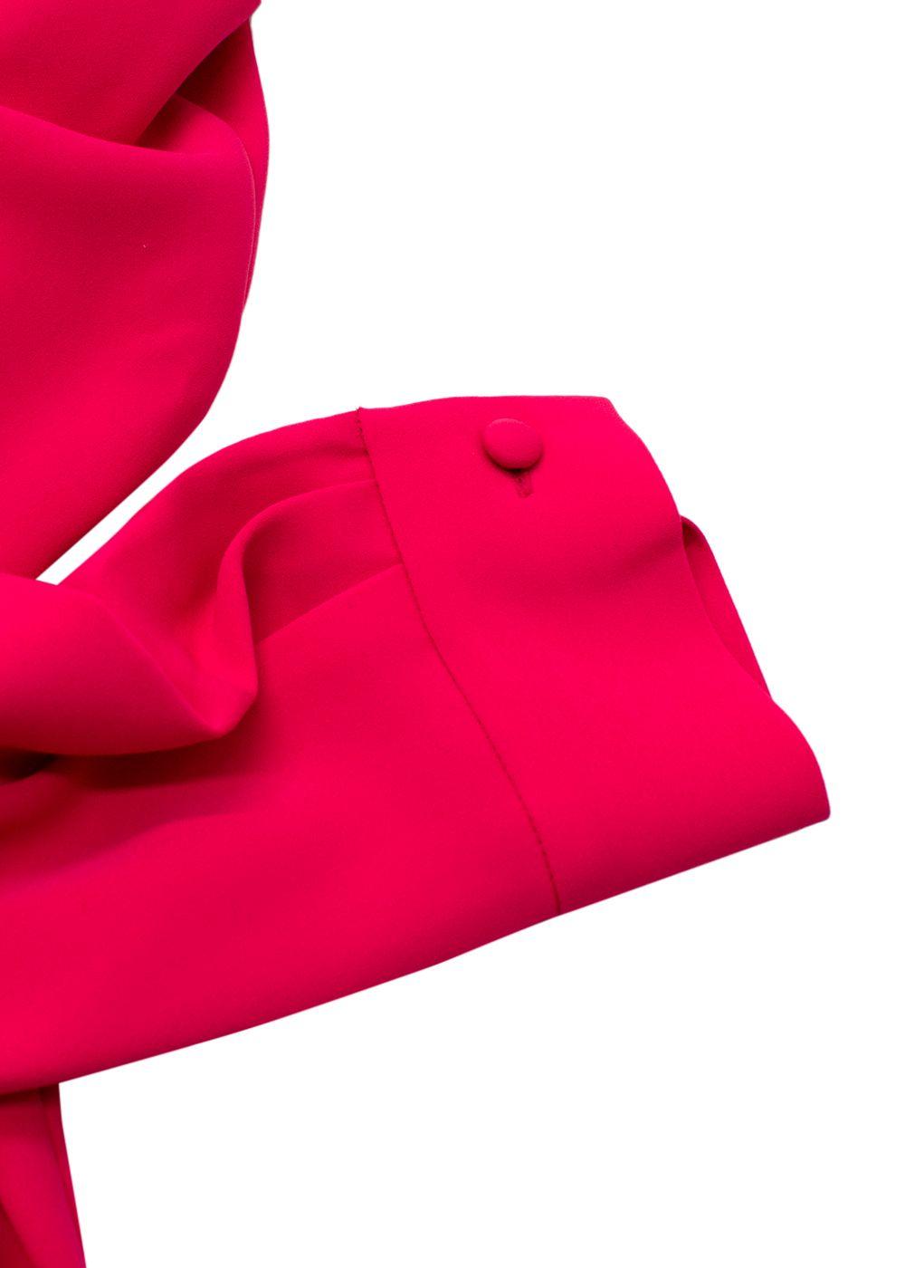 Alexis Cerise Cire Long Sleeve Top