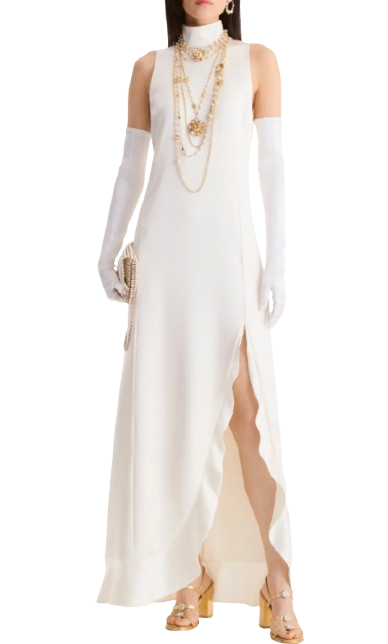 Chanel Resort Cream Silk Gown
