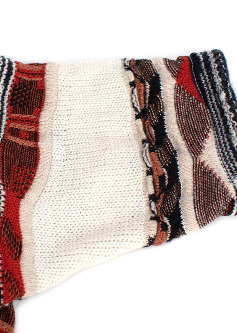 Missoni Intarsia Chunky Knit Cardigan