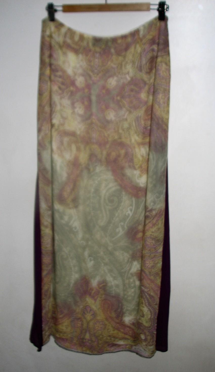 Etro Paisley Print Maxi Skirt
