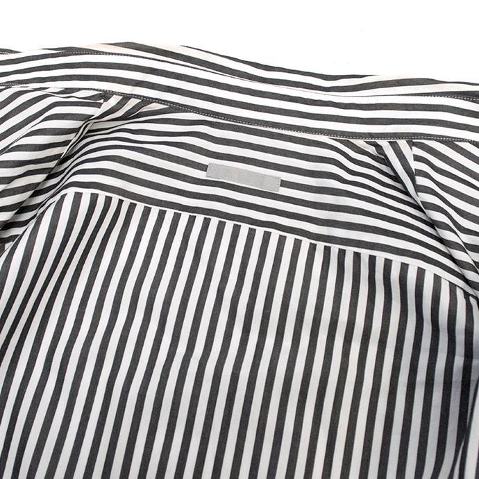 Grey and White pinstripe shirt