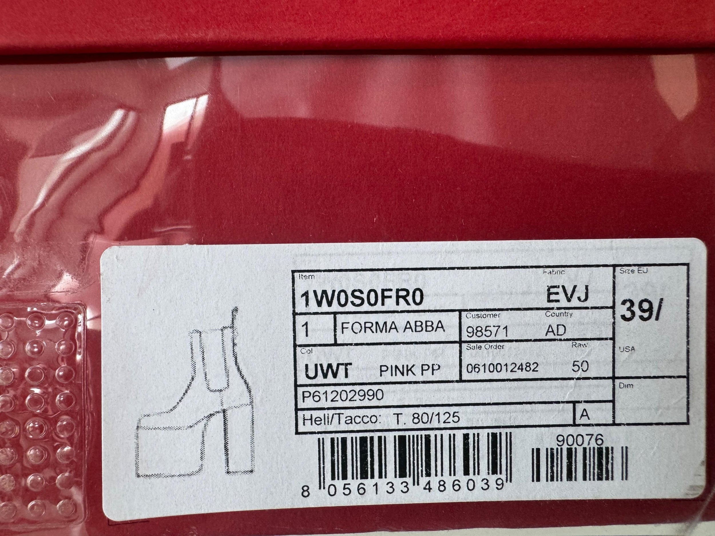 Valentino Pink Platform Ankle Chelsea Boots