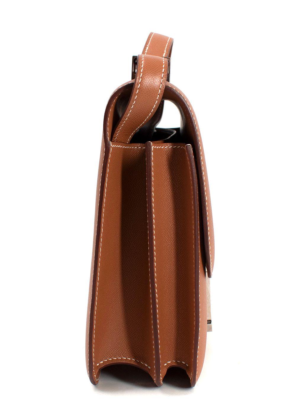 Hermès Constance 24 in Gold Madame Leather with Palladium Lizard Hardware