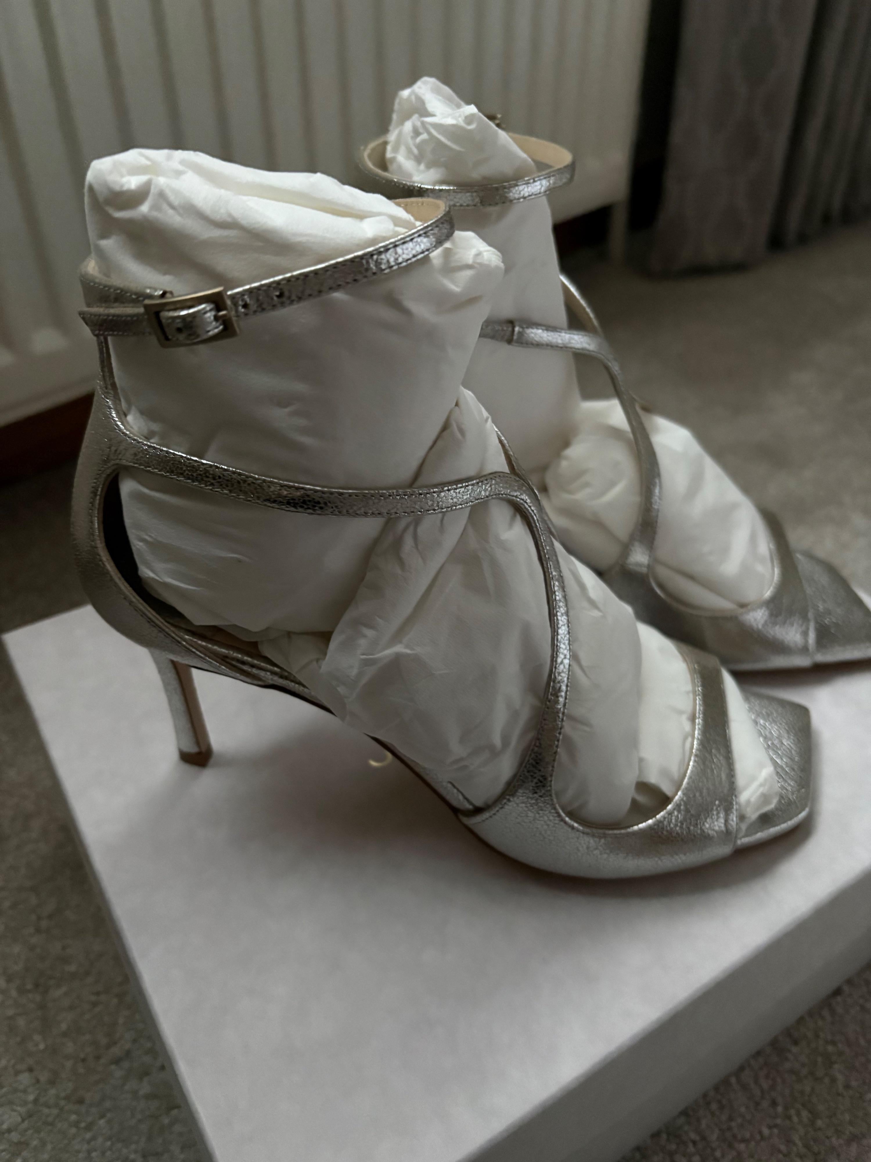 Jimmy Choos Silver Sandal