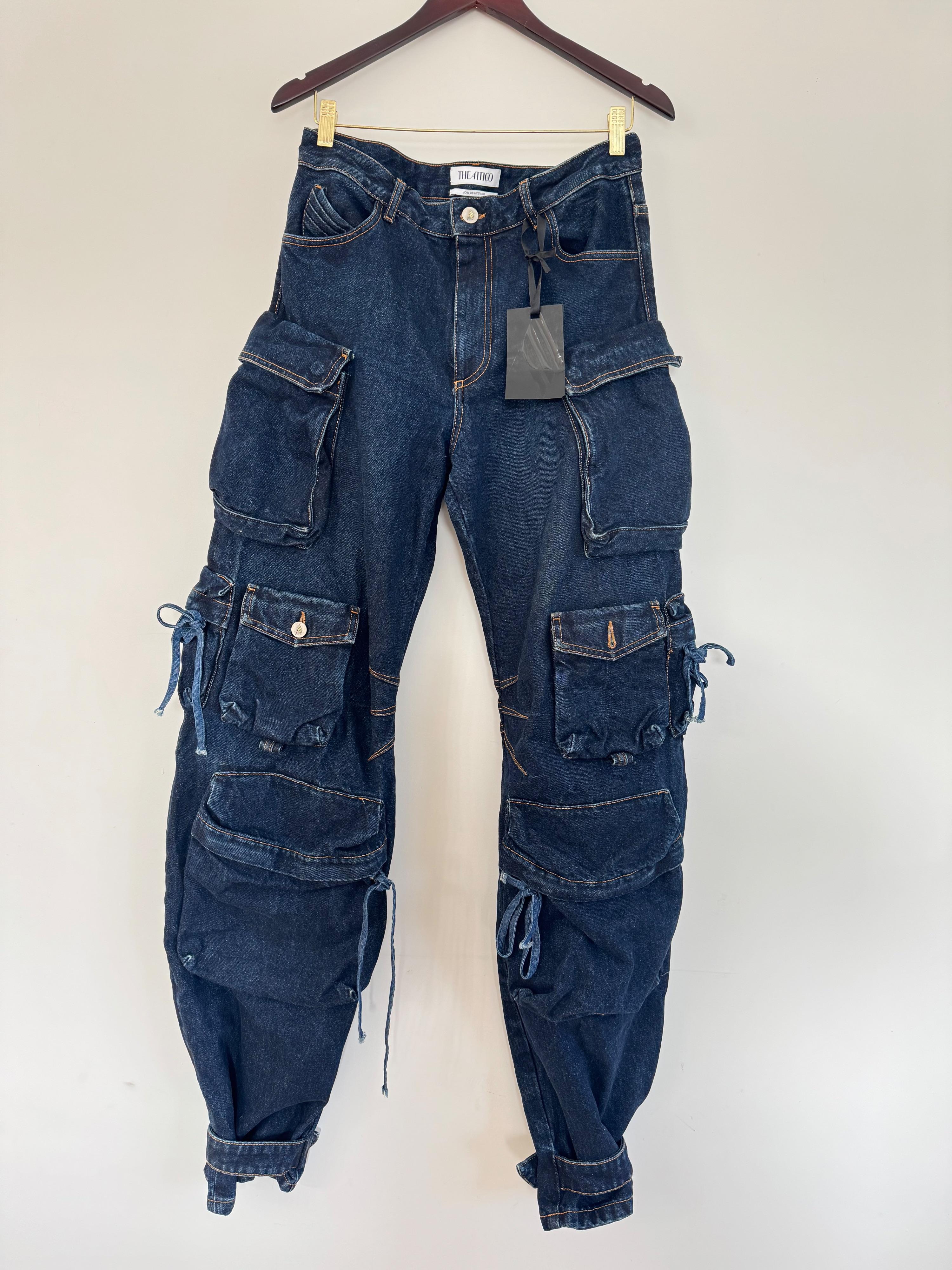 The Attico Fern Cargo Trousers