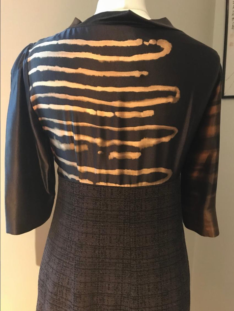 Max Mara Tweed & Silk Dress