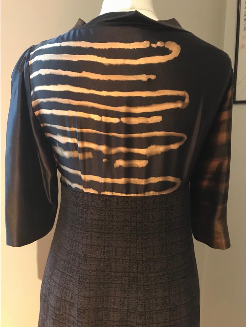 Max Mara Tweed & Silk Dress