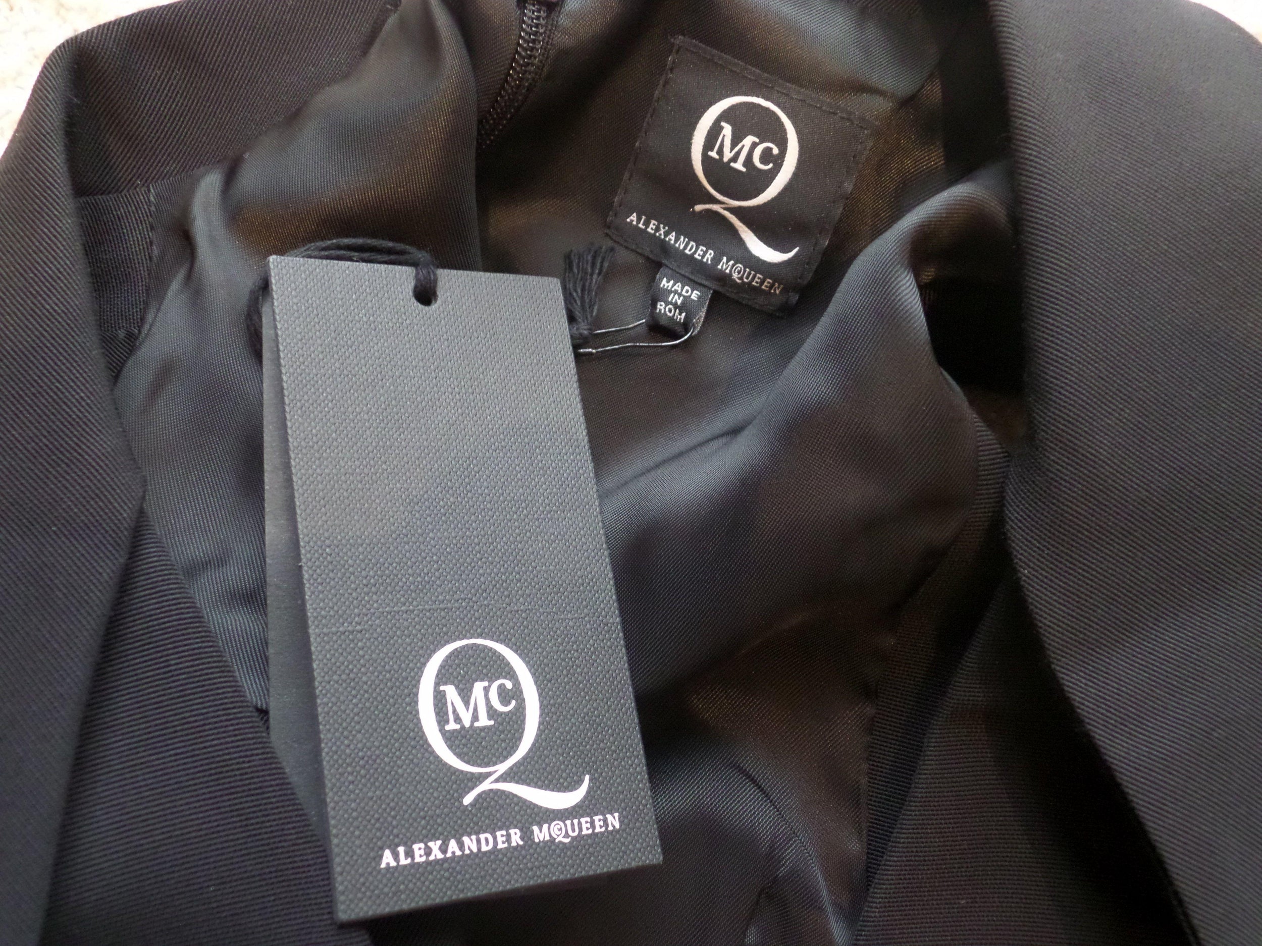 McQ Black Sleeveless Dress