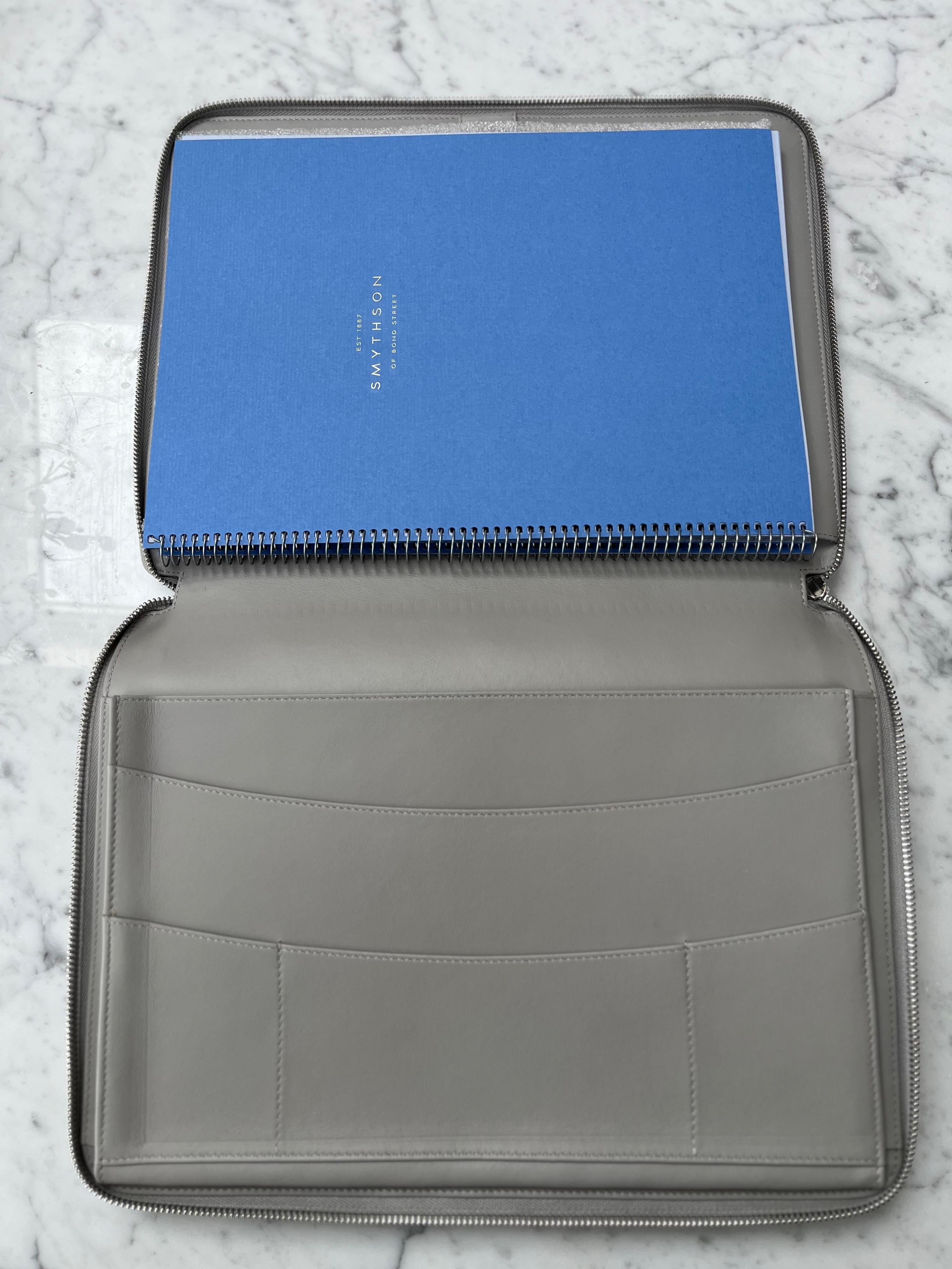 Smythson A4 Writing Folder