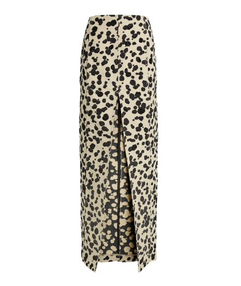 Dalmatian Denim Skirt