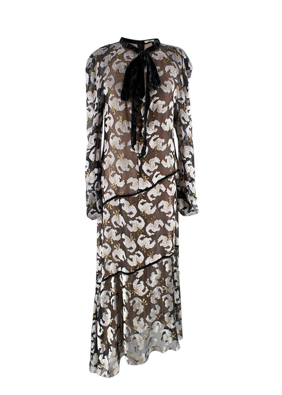 Erdem Rosaley lily fil coupé dress