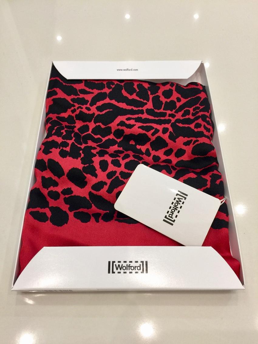Wolford Cheetah Silk Scarf