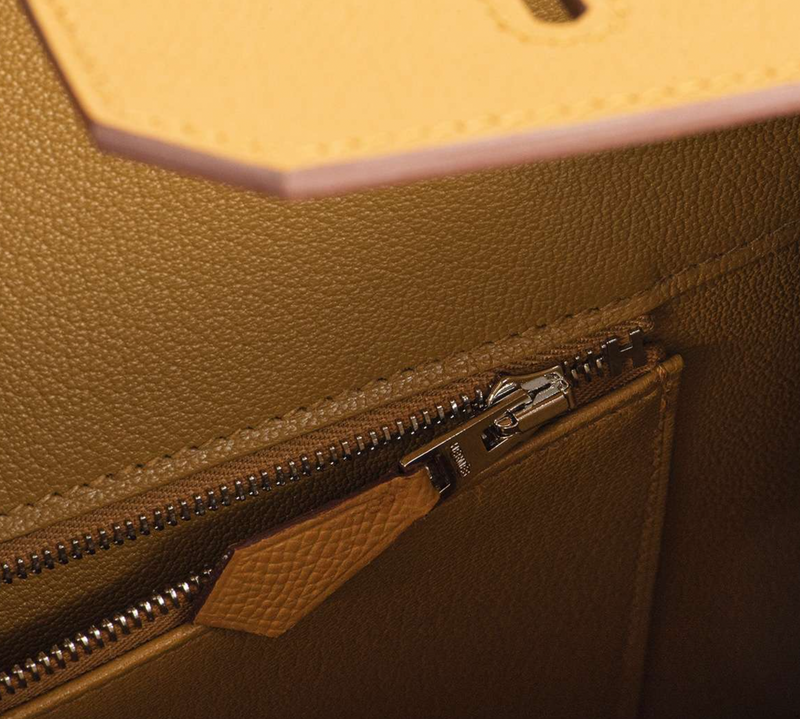 Hermés Epsom Leather 35cm Birkin in Sunrise Rainbow