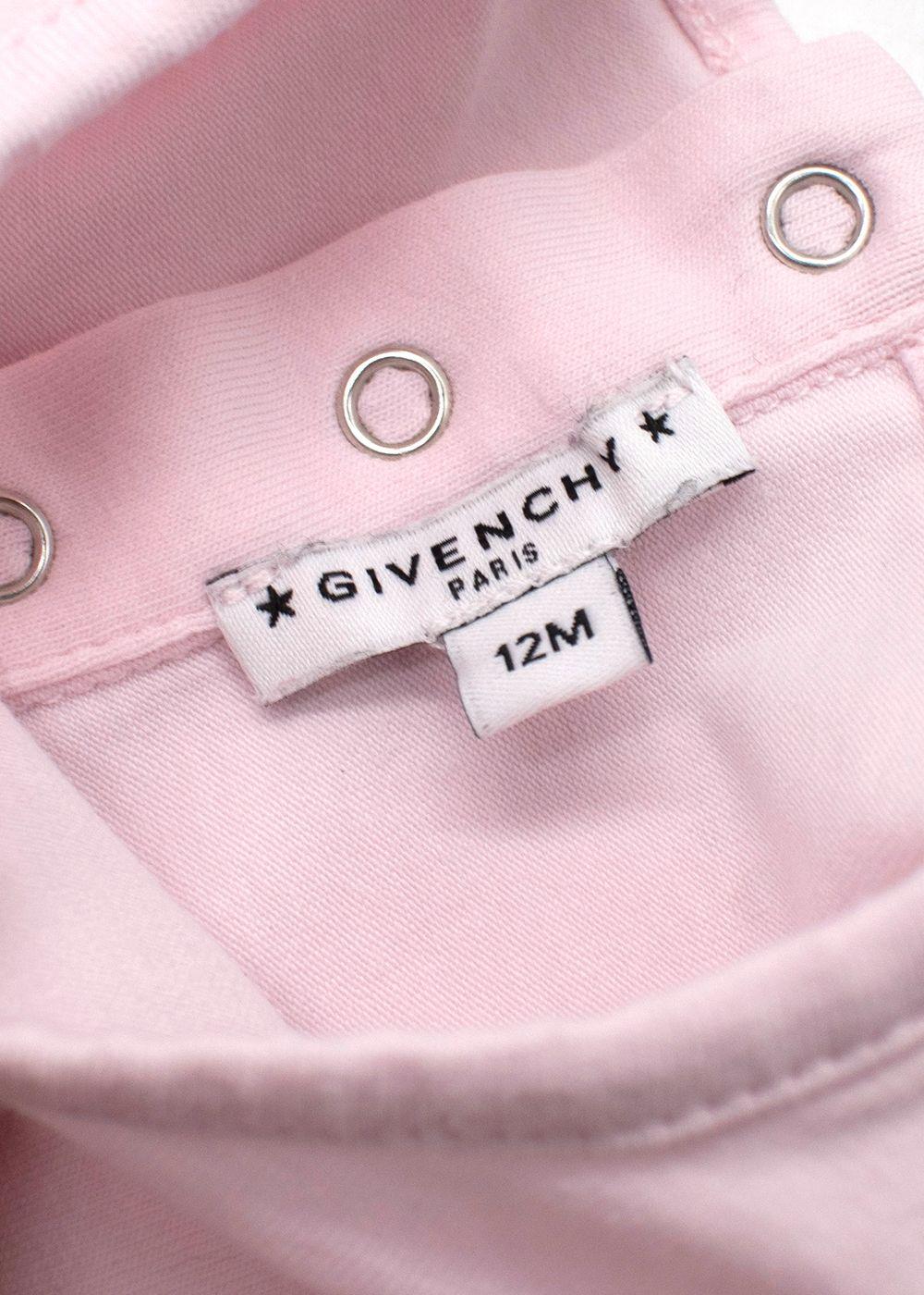 Givenchy Kids Pink 'I Feel Love' T-Shirt