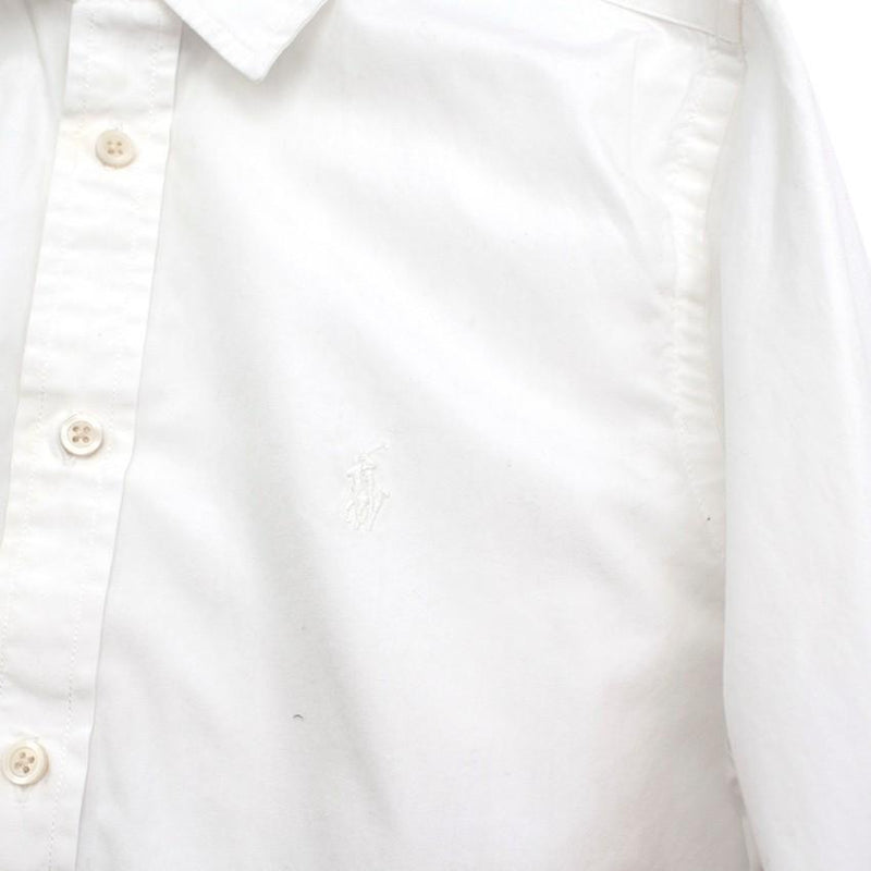 Ralph Lauren Polo White Cotton Long Sleeve Top