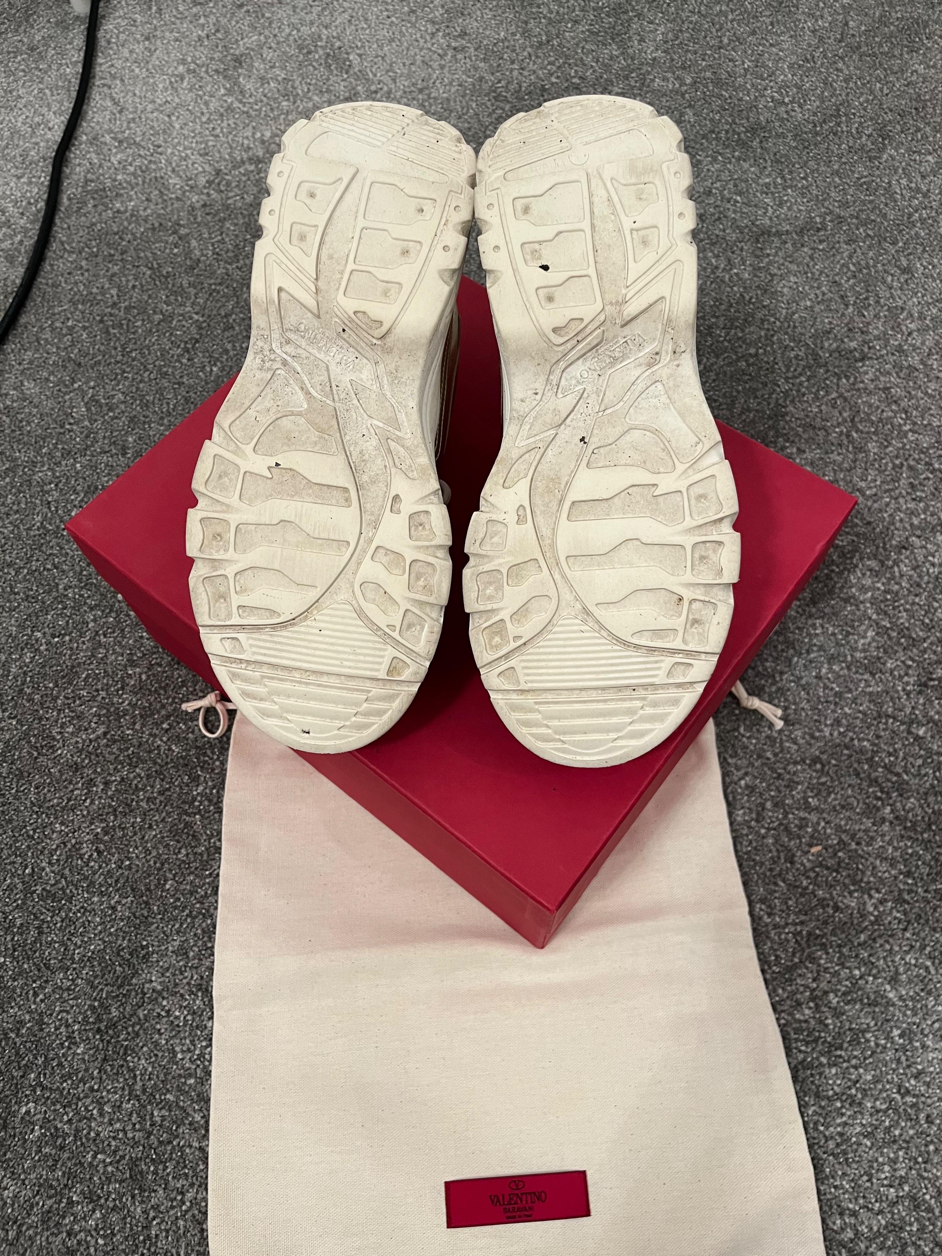 Valentino Gold Gumboy Trainers