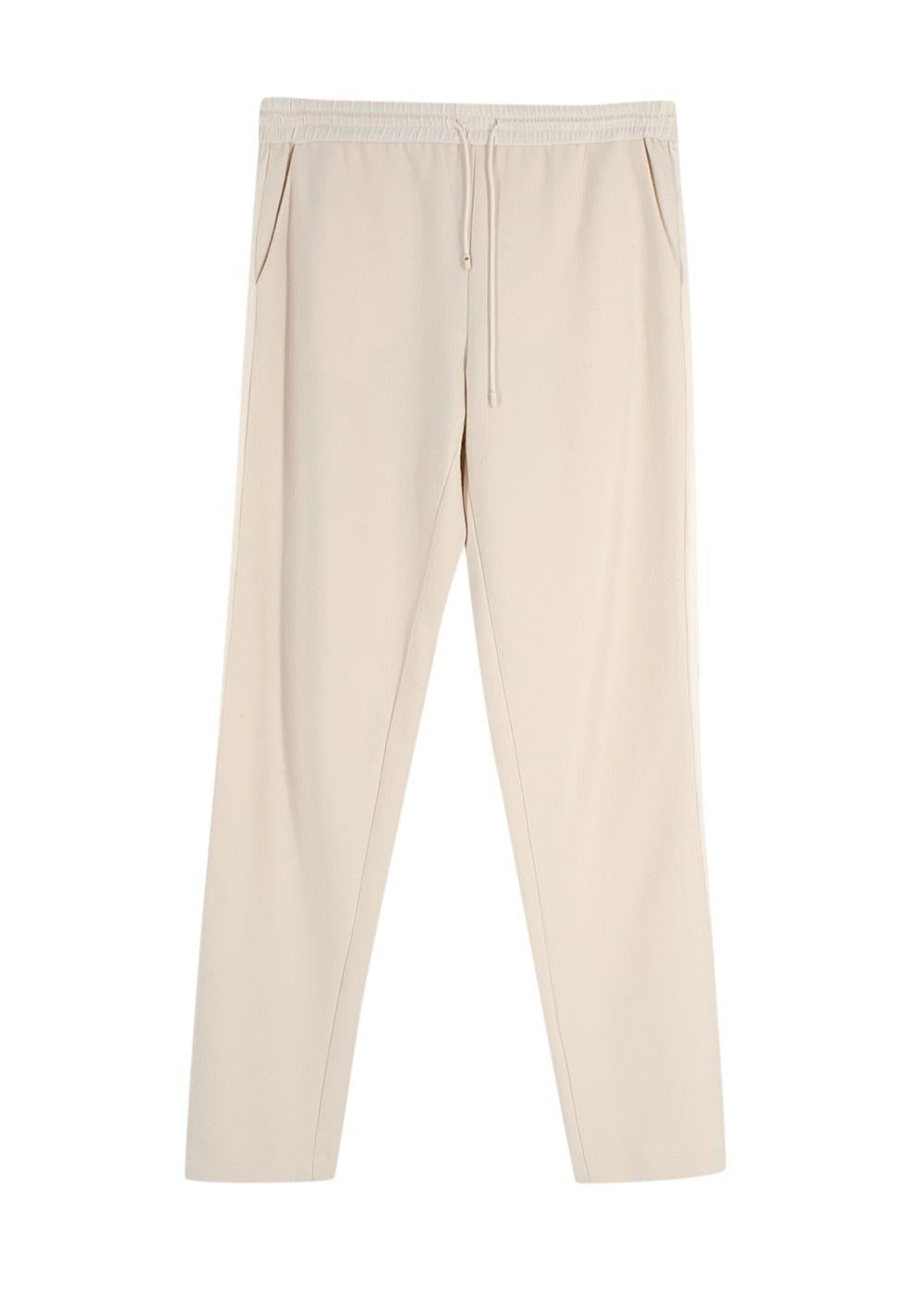 Elizabeth and James Ivory Satin Detail Joggers