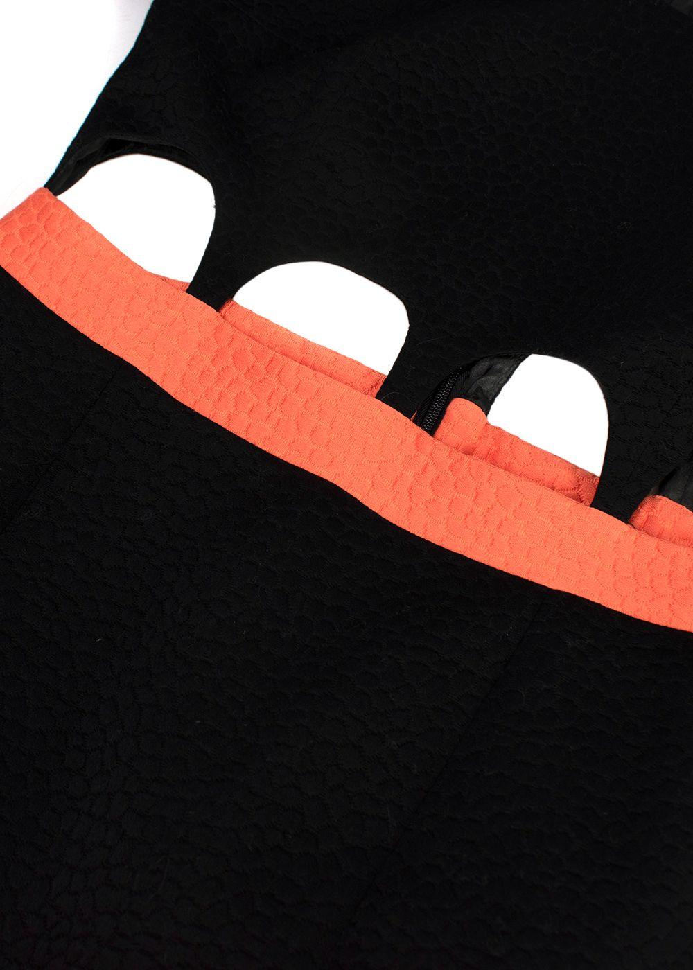 Tata Naka Colourblock Cut Out Dress
