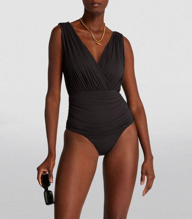 Marysia Black Gadsen Maillot One-Piece Swimsuit
