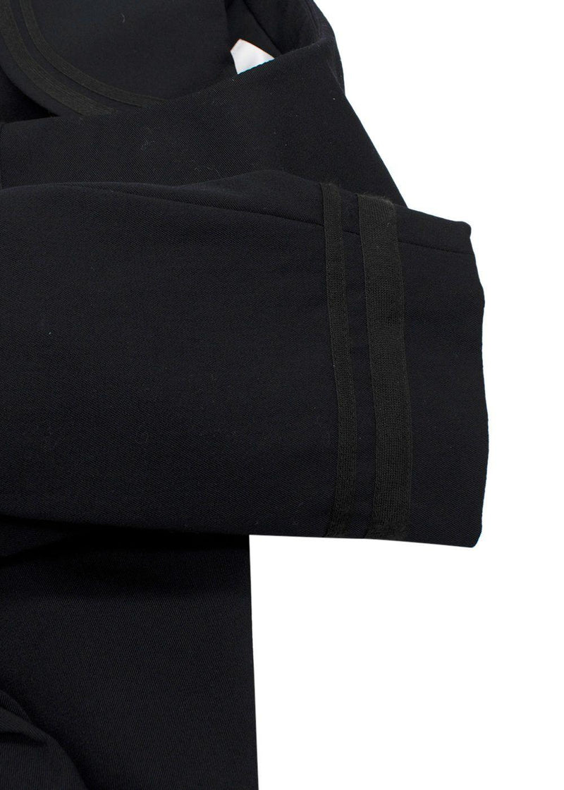 Comme Des Garcons Black Coat with Peter Pan Collar