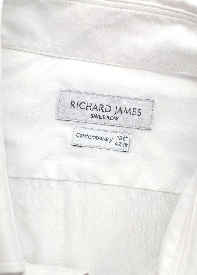 White Contemporary Shirt