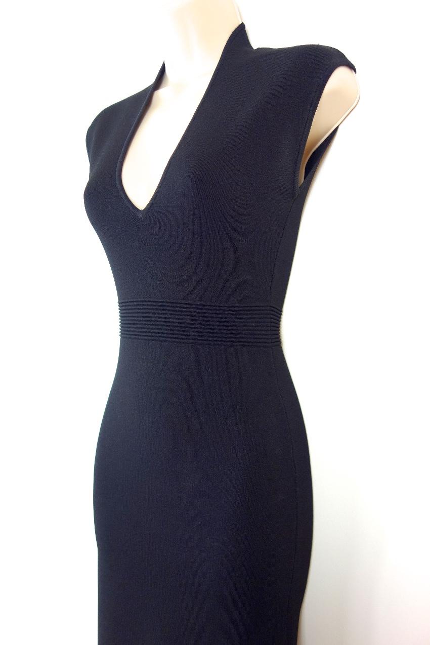 Michael Michael Kors Ribbed Knit Midi Dress