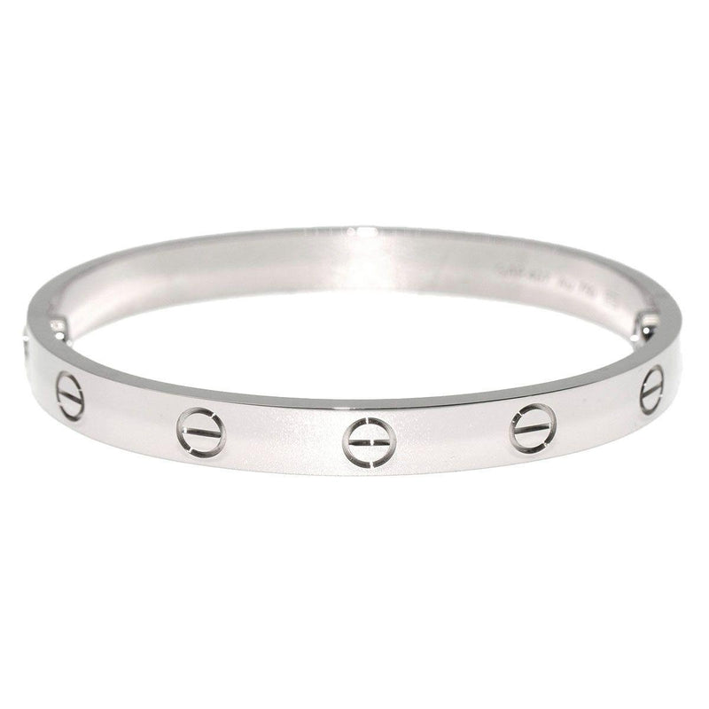 Cartier LOVE Classic White Gold Bracelet 16 (with Box