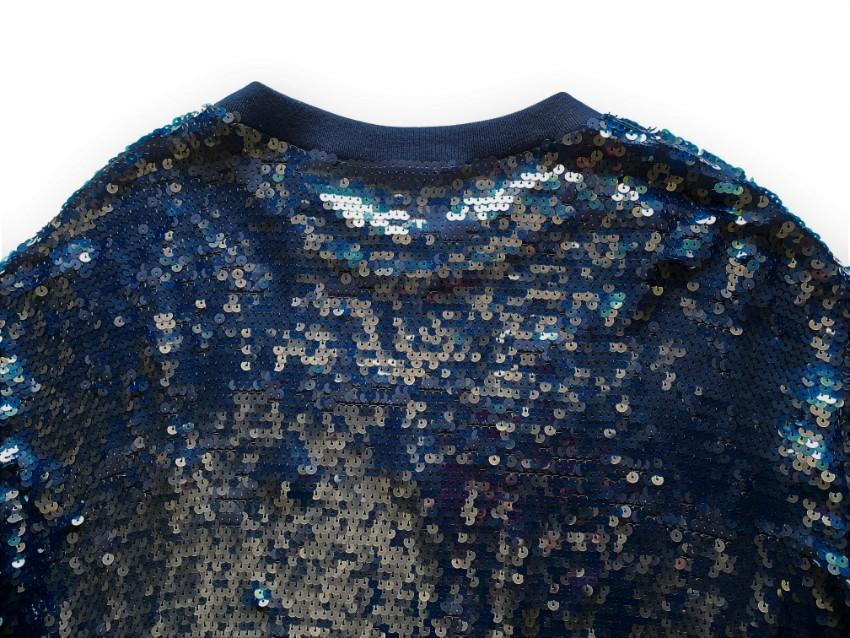 Stella McCartney Blue Sequin Jumper