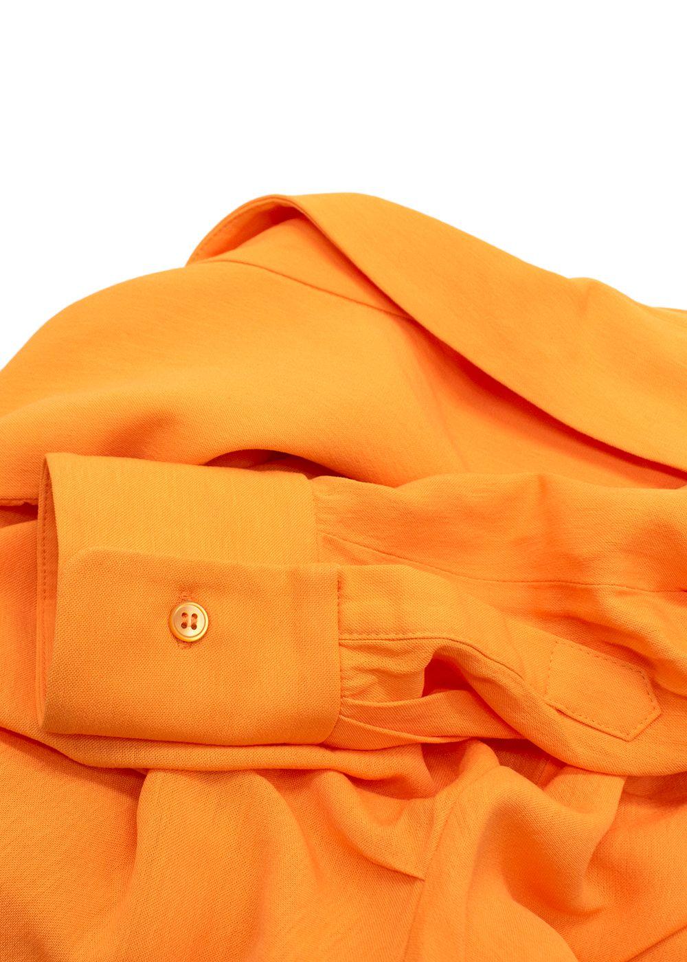 Jacquemus Orange Le Splash Mini Dress