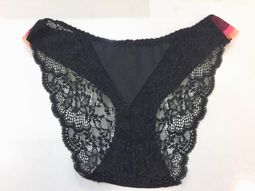 Aubade Black Swan Lace Italian Brief