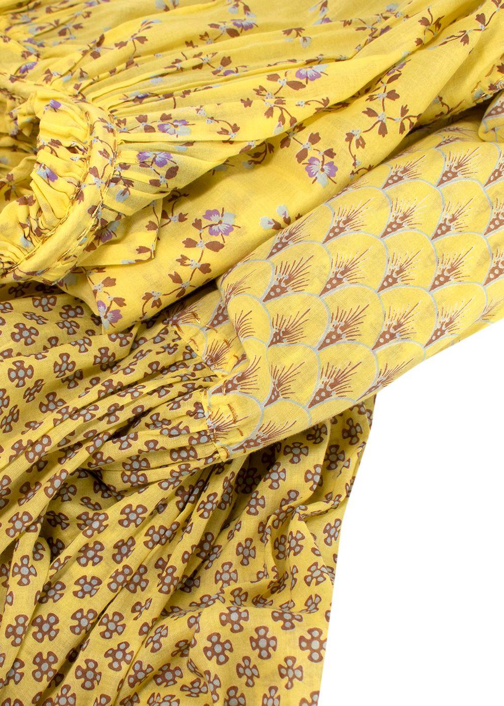 Yvonne S Yellow Sleeveless Maxi Hippydress