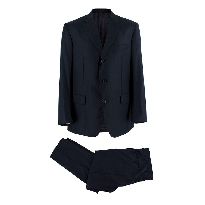 Dark Navy Fine Wool Suit