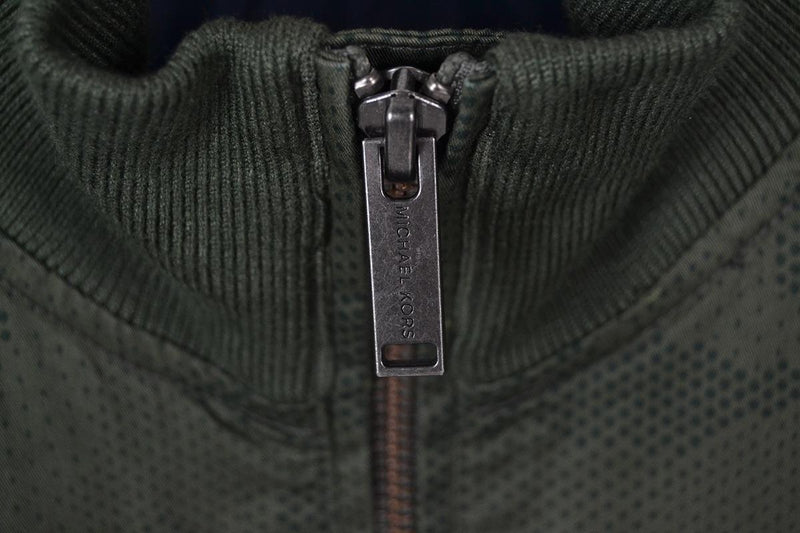Green Camo Print Jacket