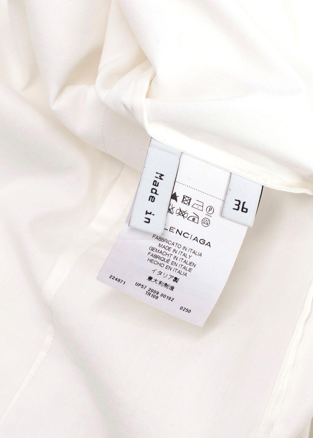 Balenciaga White Classic Shirt