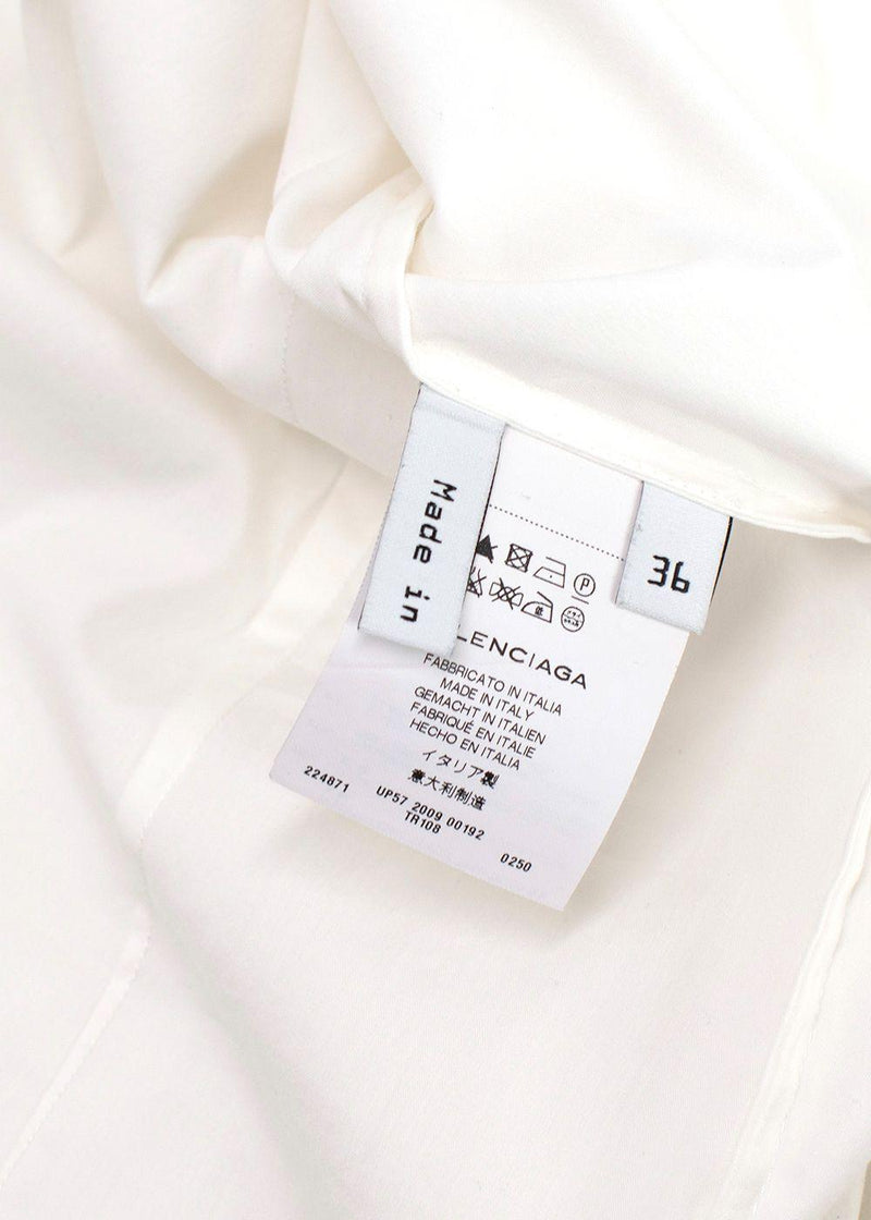 Balenciaga White Classic Shirt