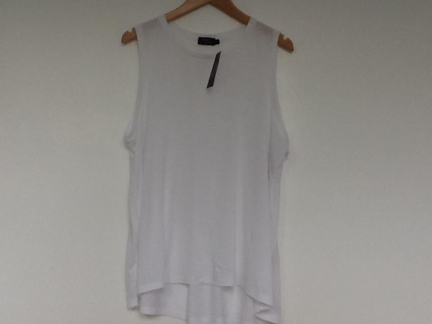 Polo Ralph Lauren White Sleeveless Top