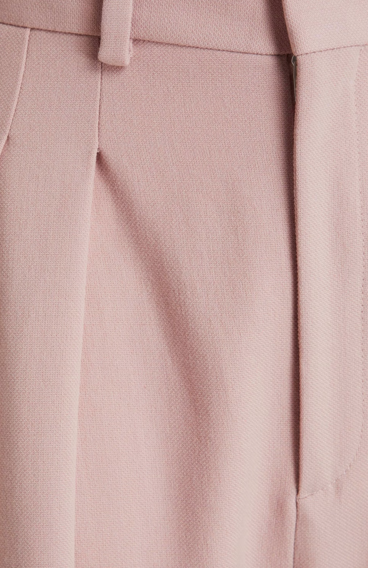 Victoria Beckham Double-Pleat Wide-Leg Trousers