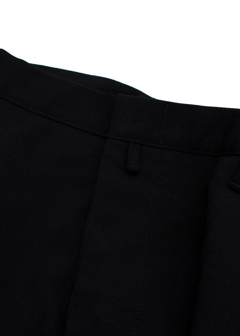 Jil Sander Black Single Breasted Wool Blend Suit