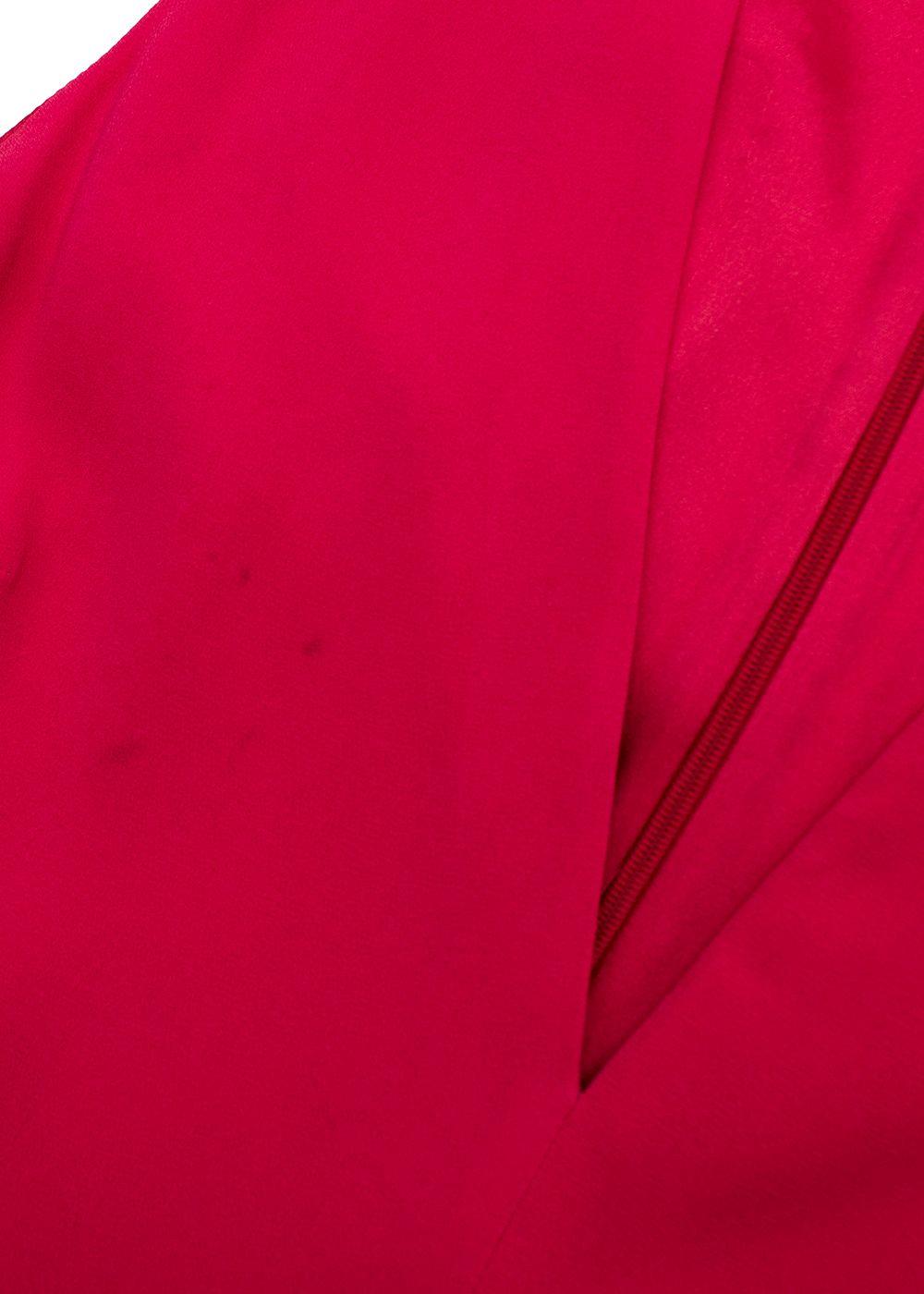 Dior Pink Silk Sleeveless Gown