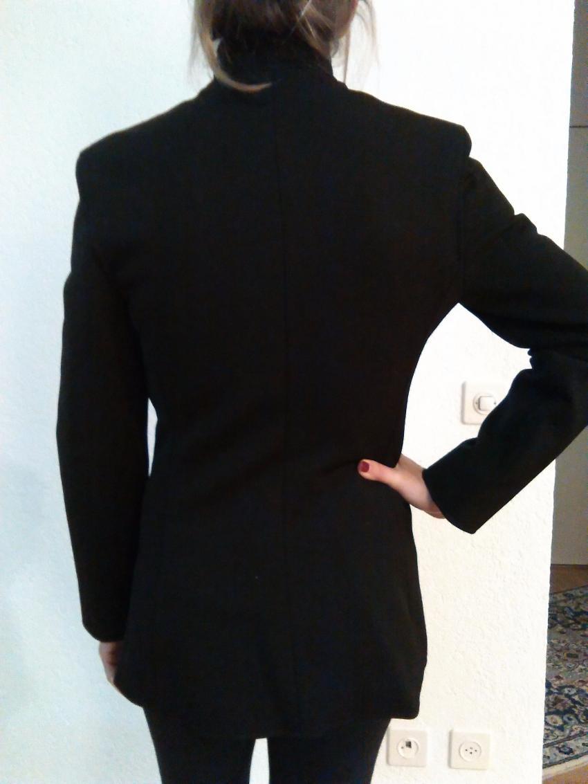 Genny Technical fabric black jacket