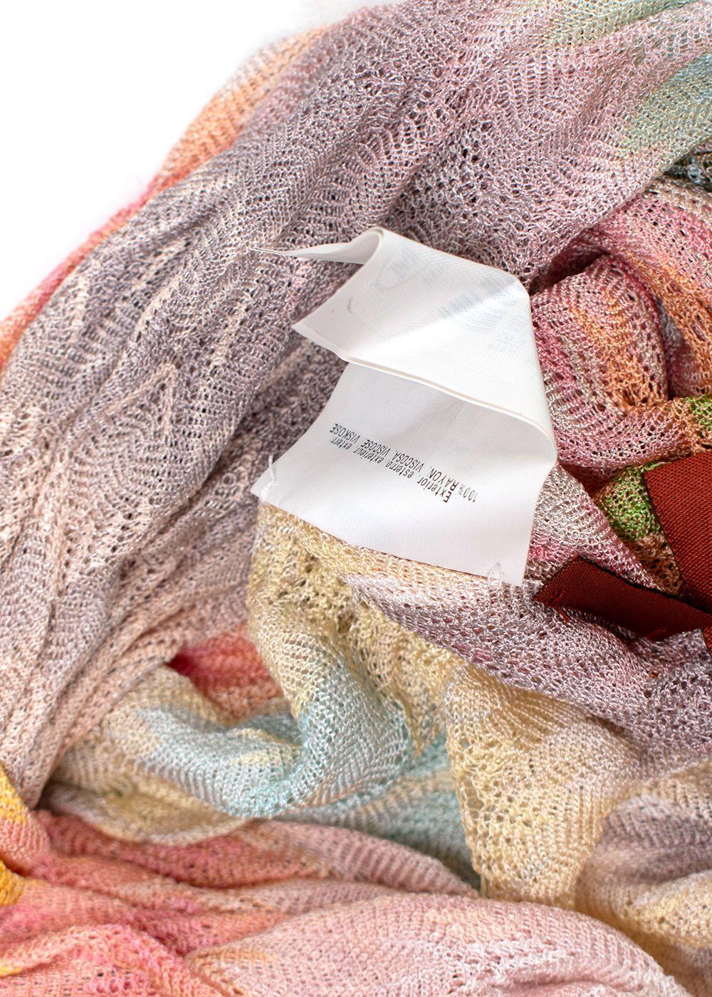 Missoni Pastel Knit Turban