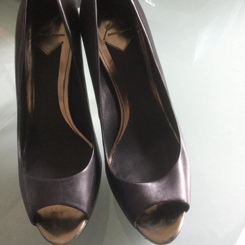 Brian Atwood Peep Toe Pumps