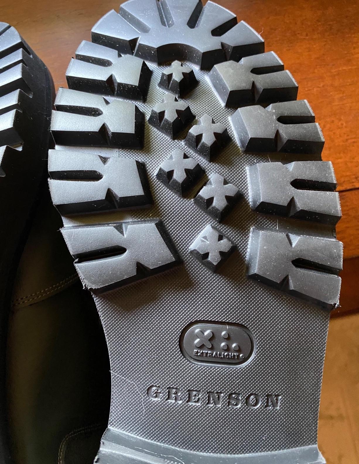 Grenson Grey Bray Combat Boots