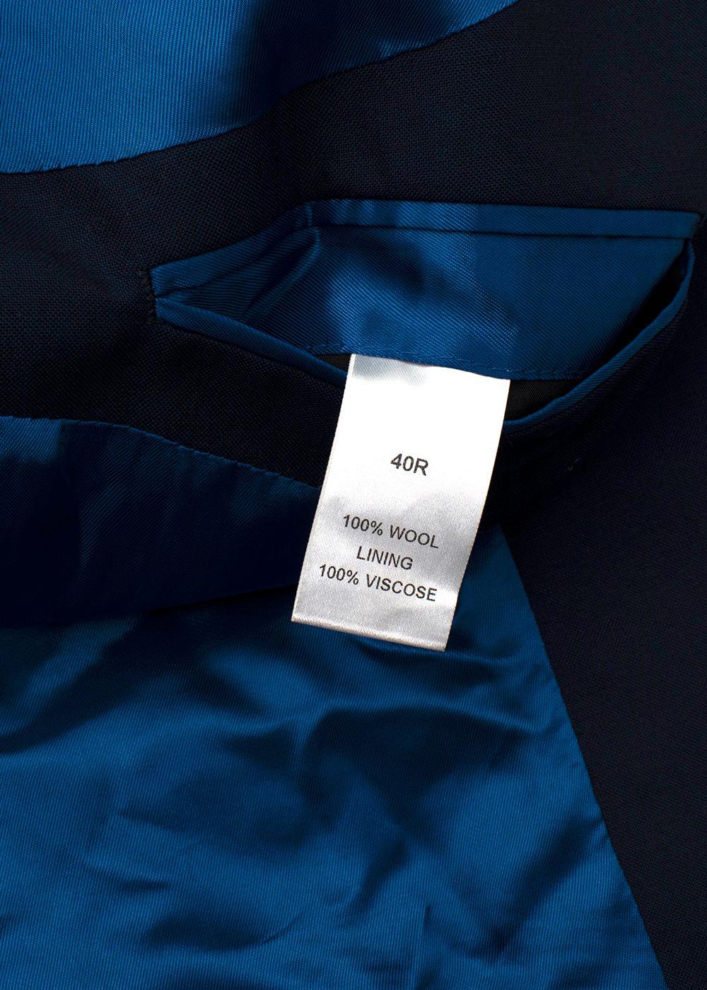 Harvie and Hudson Navy Blue Suit