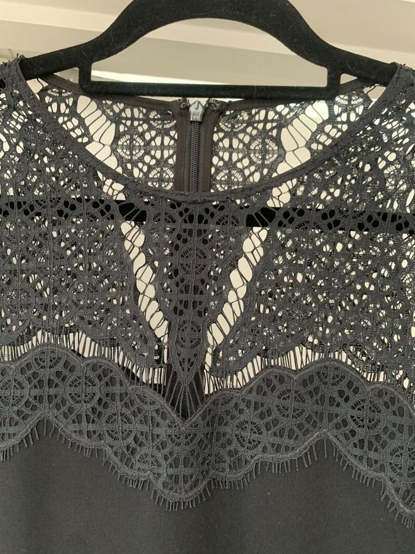 DVF black lace Dahlia Dess