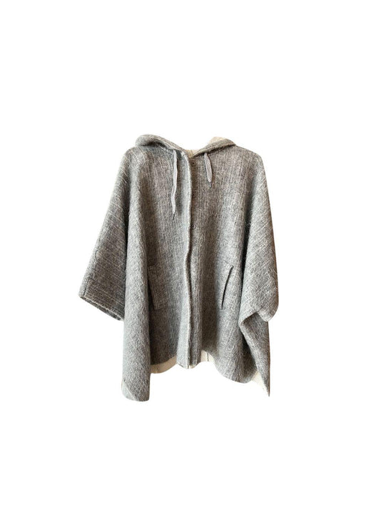 Grey Mohair & Cashmere Cardigan