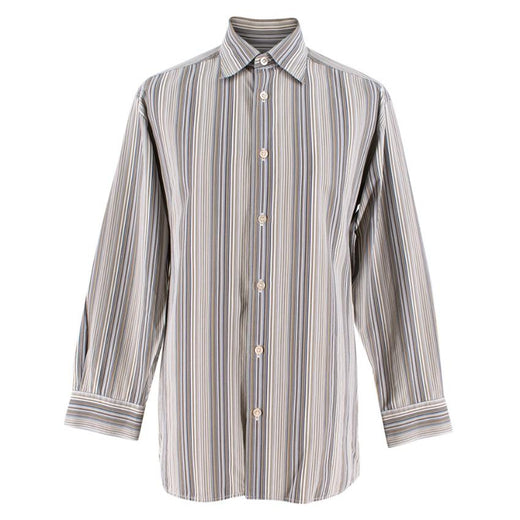 Ermenegildo Zegna Striped Button-Up Shirt