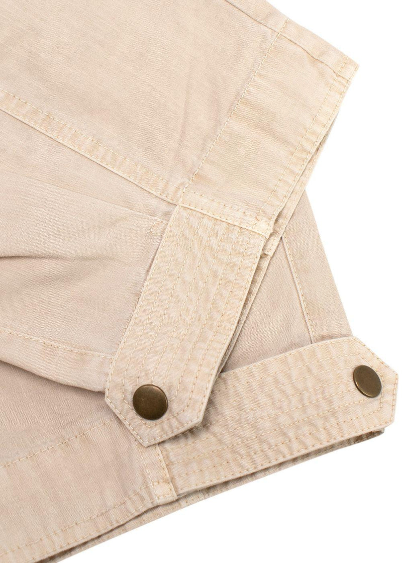 Ulla Johnson Beige Oliver High Rise Belted Trousers